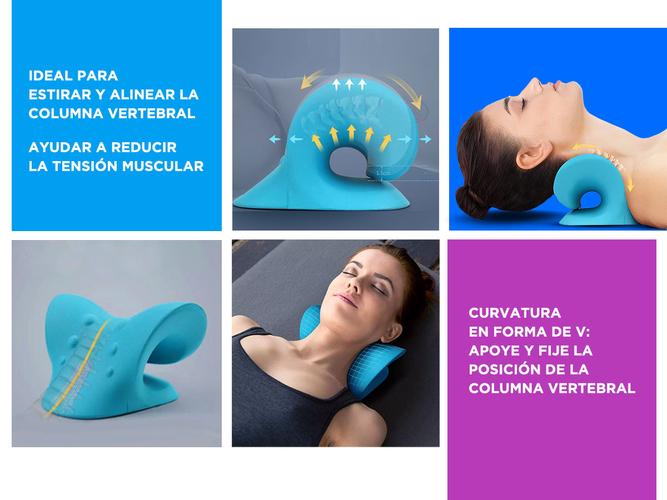 Almohadilla Relajante de Cuello y Hombros Gadnic Dispositivo de Tracción Cervical - 2