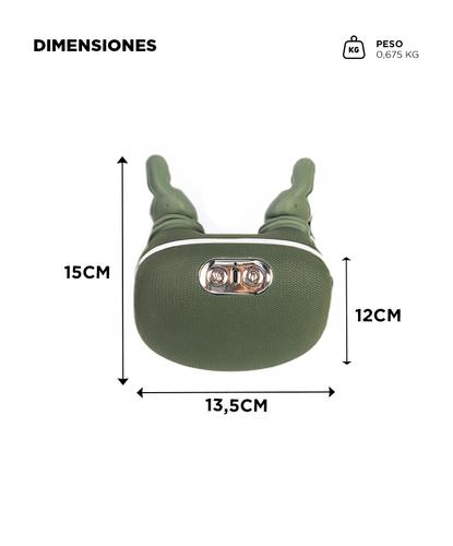 Masajeador Cervical De Cuello Y Hombros Gadnic 20W Motor Brushless 3 Niveles Calor Bateria 2000mAh Conexión Tipo C - 5