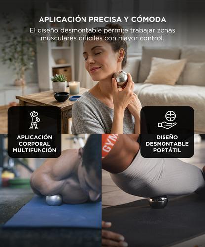 Cryo Bola Masajeadora Gadnic Roller Rodillo Térmico Frío Calor Recuperación Muscular - 3