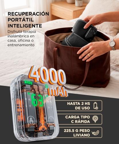Masajeador Térmico Gadnic Recovery Infrarrojo 3 En 1 - 4