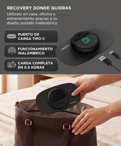 Electroestimulador Muscular Gadnic Parche Inteligente EMS Abs Recovery Tech - 4