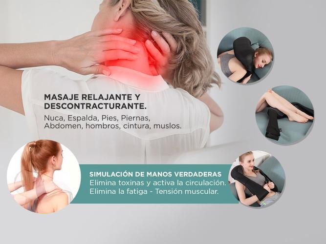  Masajeador Cervical Gadnic ARCE 8 Nodos Shiatsu - 2