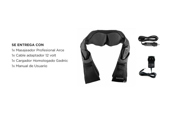  Masajeador Cervical Gadnic ARCE 8 Nodos Shiatsu - 6