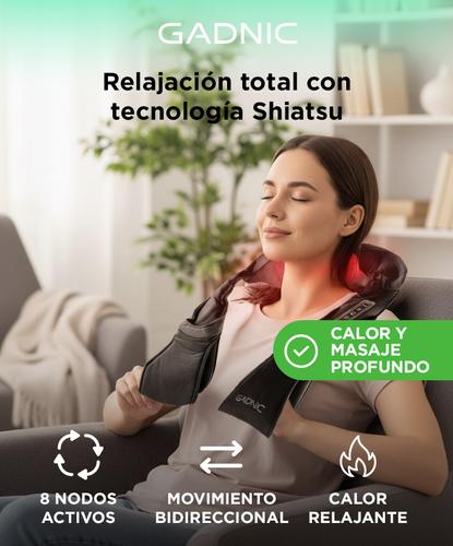  Masajeador Cervical Gadnic ARCE 8 Nodos Shiatsu - 1