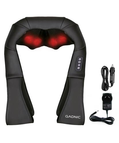 Masajeador Gadnic Cedro Cervical 8 Nodos Shiatsu Terapia de Calor 3 Niveles - 6
