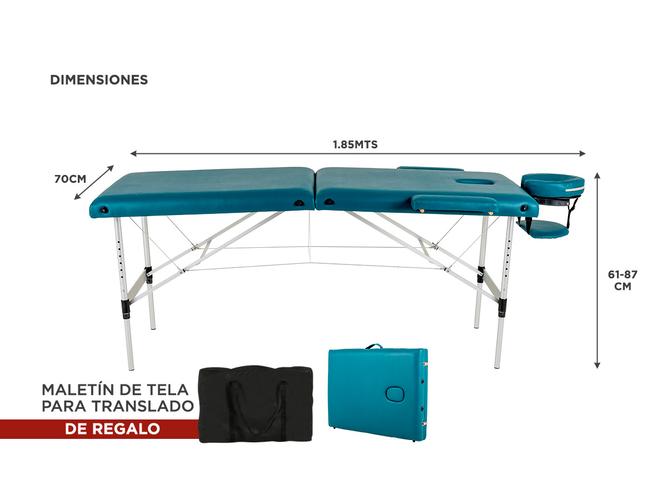 Camilla Para Masajes Gadnic Profesional Hasta 240kg 185x70cm Plegable - 4
