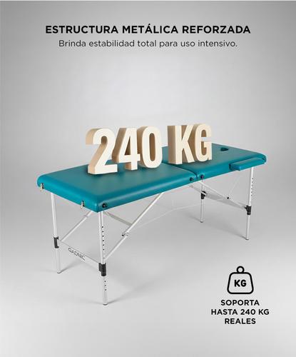 Camilla Para Masajes Gadnic Profesional Hasta 240kg 185x70cm Plegable - 2