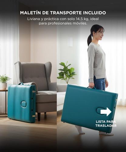 Camilla Para Masajes Gadnic Profesional Hasta 240kg 185x70cm Plegable - 4