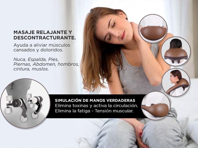  Masajeador Cervical Gadnic Roble Shiatsu - 2