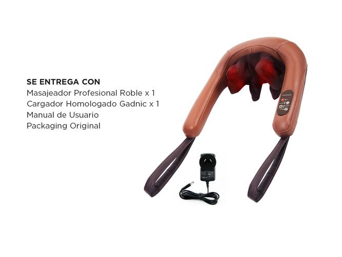  Masajeador Cervical Gadnic Roble Shiatsu - 6