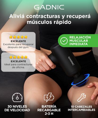 Pistola Masajeadora Muscular Gadnic Inalámbrica  - 1