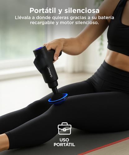 Pistola Masajeadora Muscular Gadnic Inalámbrica  - 4