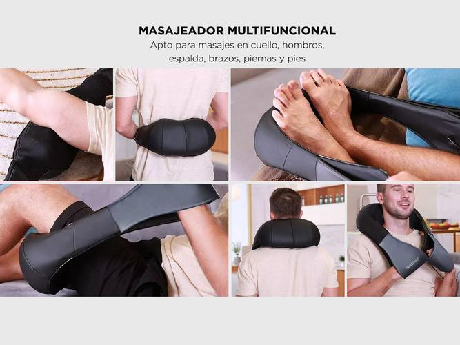 Masajeador Cervical y Lumbar Gadnic 8 Rodillos Bidireccionales Outlet - 3