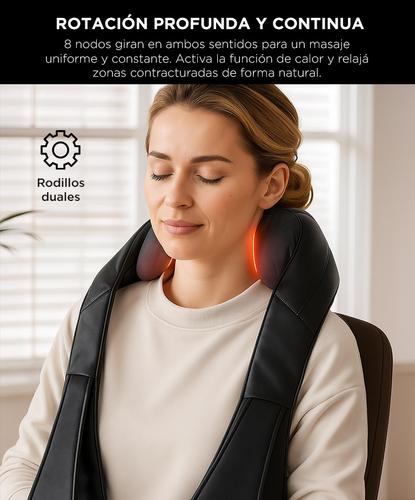 Masajeador Cervical y Lumbar Gadnic 8 Rodillos Bidireccionales - 2