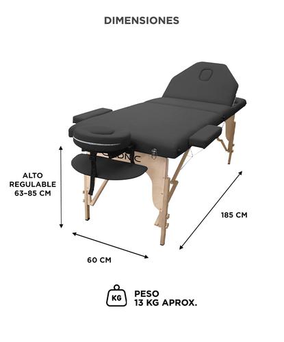 Camilla Para Masajes Gadnic Portable 3 Secciones - 5