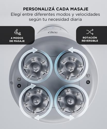 Masajeador Electrico Care By Gadnic Cuero Cabelludo Y Cuerpo Recargable Bateria 1200mAh 4 Modos IPX7 Carga Potencia 5W Silicona ABS  - 2