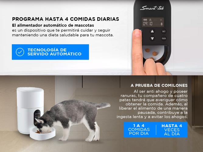 Racionador Automático de Alimentos Smart-Tek PF100  - 3