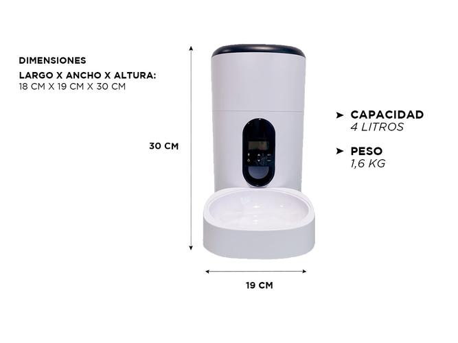 Racionador Automático de Alimentos Smart-Tek PF100  - 5
