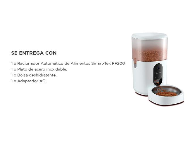 Racionador Automático de Alimentos Smart-Tek PF200 Wifi 4 kg - 6