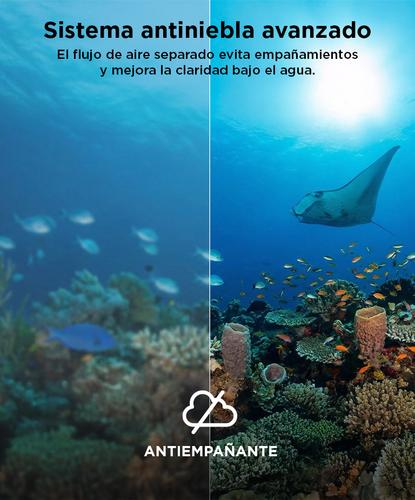 Mascara Snorkel Gadnic Buceo Integral Conexion Gopro - 2