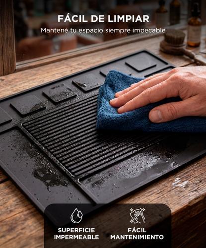Manta Magnética Barbería Care By Gadnic Organizador Profesional Alfombrilla - 4