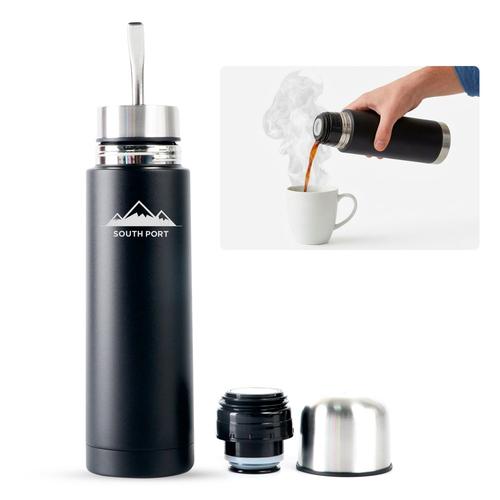 Termo Mate Southport by Gadnic Auto Mate 500ml Acero Inoxidable Doble Tapa - 0