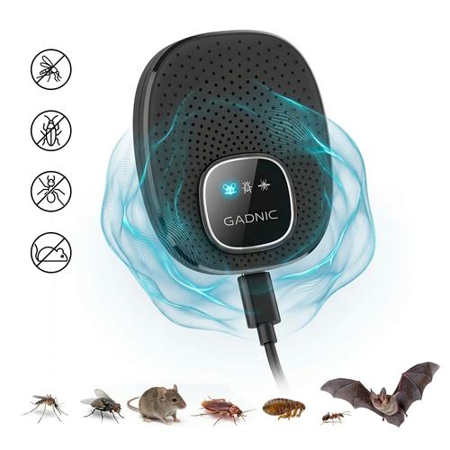 Repelente para Plagas Ultrasónico Gadnic Ahuyentador Ratas Murcielagos Insectos Alcance 200m - 0