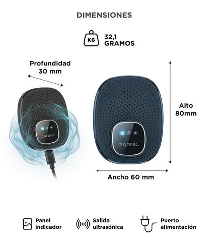 Repelente para Plagas Ultrasónico Gadnic Ahuyentador Ratas Murcielagos Insectos Alcance 200m - 5