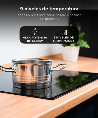 Anafe Vitrocerámico Maverick INDU60 Empotrable 2 Hornallas 3000W - 2