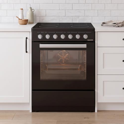 Cocina Eléctrica Vitrocerámica Maverick 50 cm con Horno  Y 4 Zonas - 0