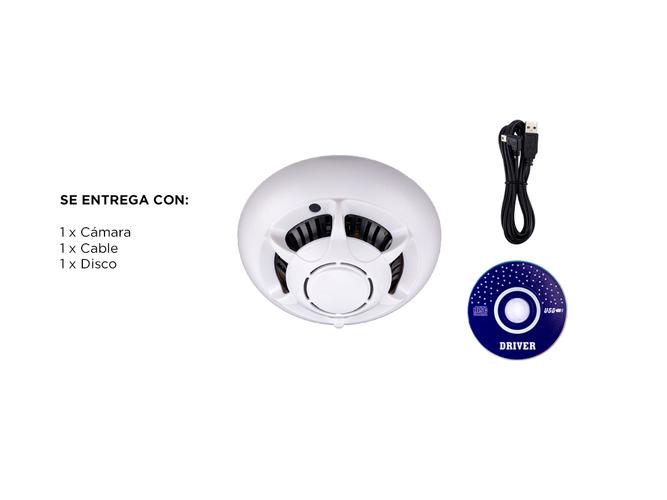 Cámara Espía Simula Detector de Humo Gadnic SPY152 Wifi Full HD - 4