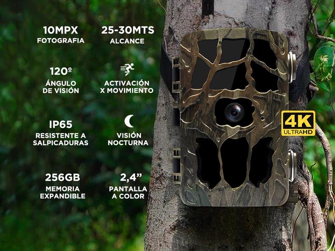 Camara Deportiva Caza Pro Hunter II 4K 2160P - 1