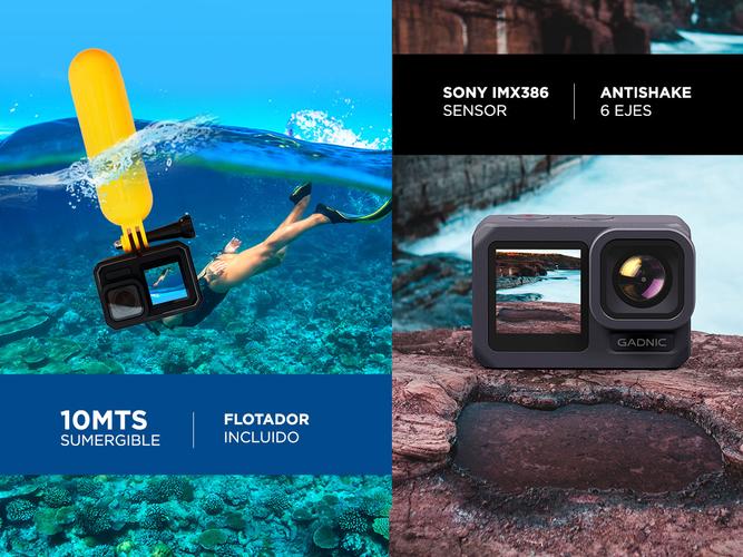 Camara Deportiva 4k Doble Pantalla  - 5