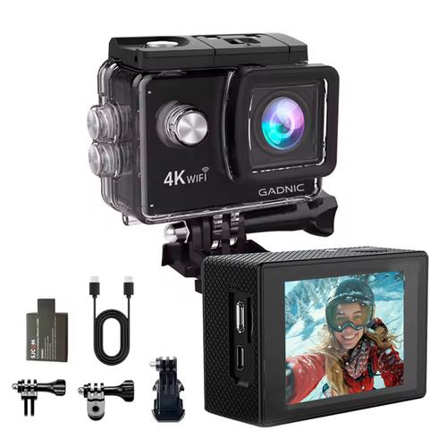 Cámara Deportiva Gadnic AIR 4K WiFi Pantalla LCD 2 Pulgadas Gran Angular 170 16 MP Recargable 900 mAh - 0
