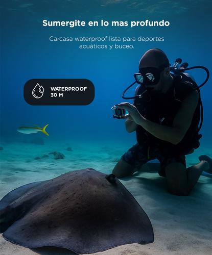 Cámara Deportiva Gadnic AIR 4K WiFi Pantalla LCD 2 Pulgadas Gran Angular 170 16 MP Recargable 900 mAh - 3