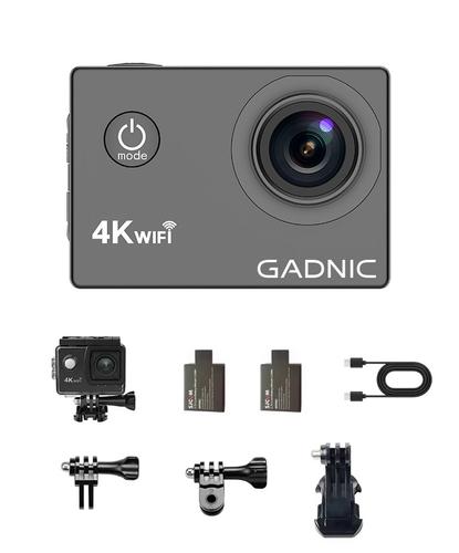 Cámara Deportiva Gadnic AIR 4K WiFi Pantalla LCD 2 Pulgadas Gran Angular 170 16 MP Recargable 900 mAh - 6