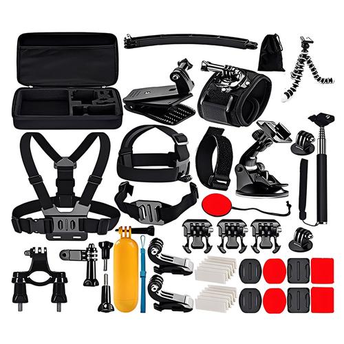 Kit Accesorios Para Cámara Deportiva Gadnic  55 Piezas  - 0