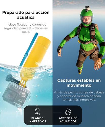 Kit Accesorios Para Cámara Deportiva Gadnic  55 Piezas  - 3