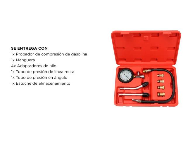 Medidor De Compresión Para Cilindros Gadnic Para Motor - 5