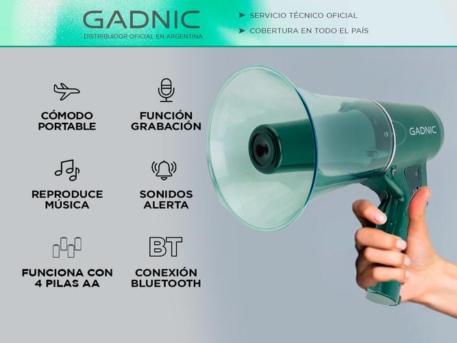 Megafono Portatil Gadnic Altavoz Bluetooth  - 1