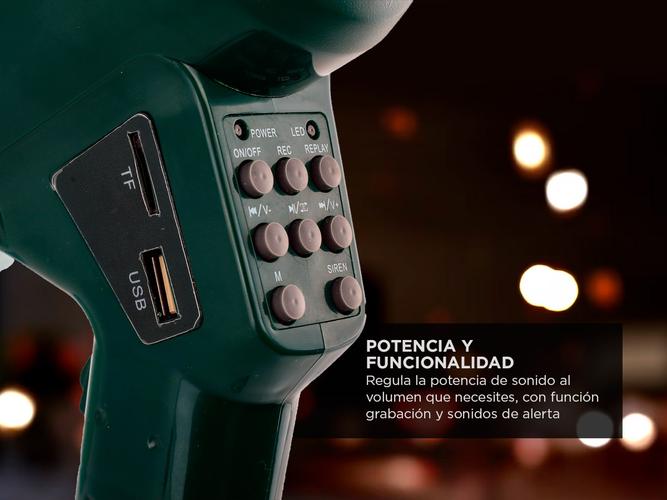 Megafono Portatil Gadnic Altavoz Bluetooth  - 2