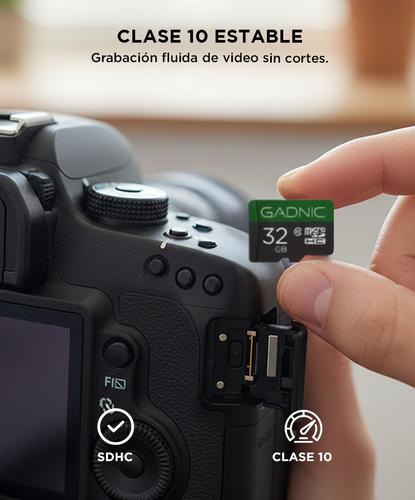 Memoria Micro SDHC GADNIC 32gb Clase 10 - 2
