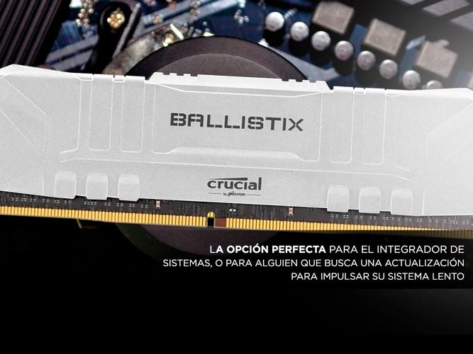  Memoria Ram para PC Crucial Ballistix 8gb Ddr4 3000mhz Disipador White Gamer - 2