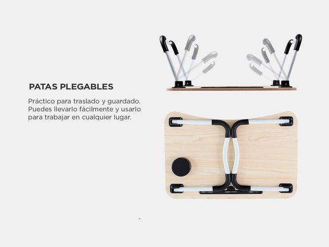 Mesa Para Notebook Gadnic M8980 Plegable  - 3