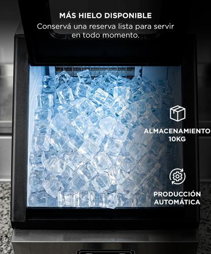 Máquina De Hielo Industrial CUK By Gadnic 45 Kg Diarios Acero Inoxidable Con Depósito 10 Kg - 3