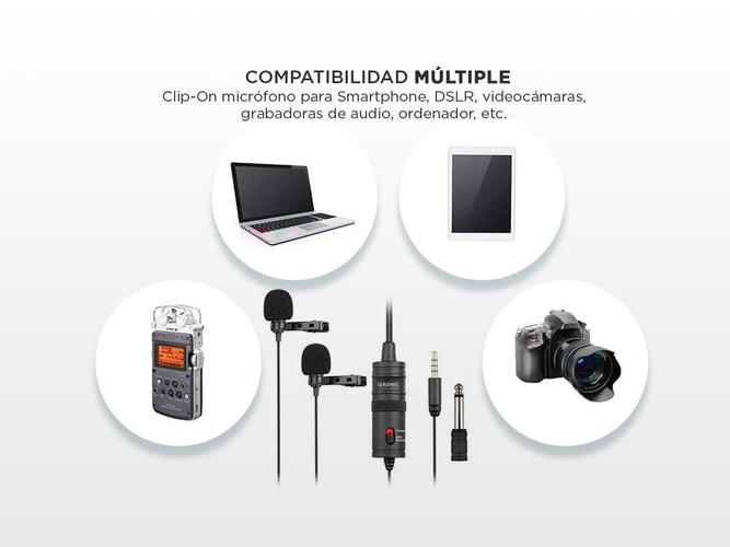 Microfono Condensador Gadnic GM-51 Omnidireccional  - 2