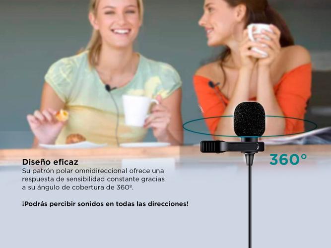 Microfono Condensador Gadnic GM-51 Omnidireccional  - 4