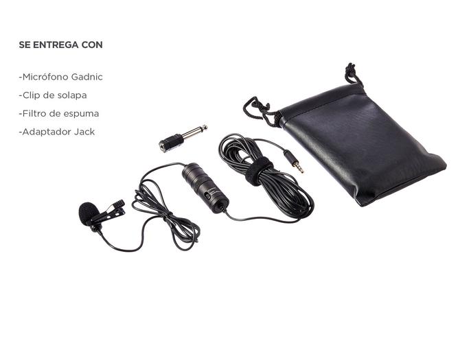Microfono Condensador Gadnic GM-51 Omnidireccional  - 6