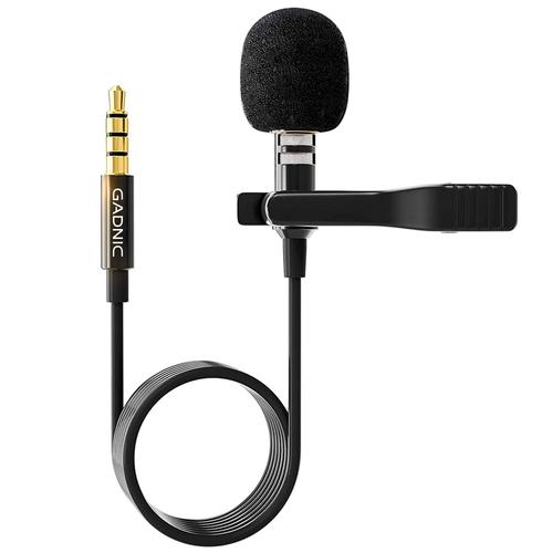Micrófono Solapa 3.5mm Gadnic Para Iphone Android Smartphone   - 0