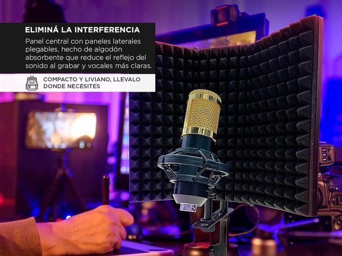 Escudo Gadnic de Aislamiento de Micrófono Usado - 2